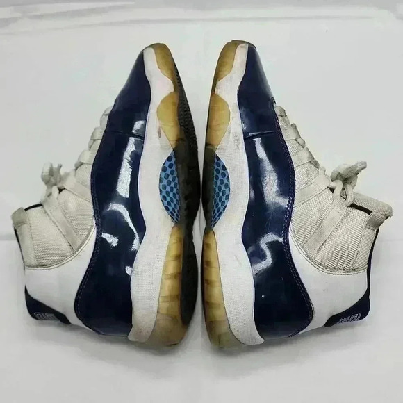 Nike Mens Air Jordan 11 Retro Win Like 82 Sneaker Shoes Navy Blue White Size 7.5 main image 10